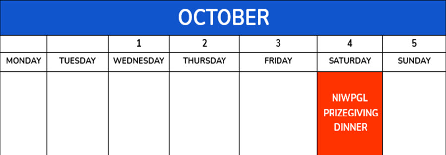 Calendar October 2025 New