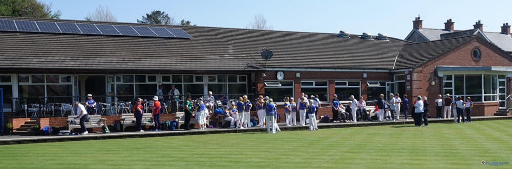 NIWPGL 2025 Flag Unfurling at Pickie BC   The Clubhouse and Players