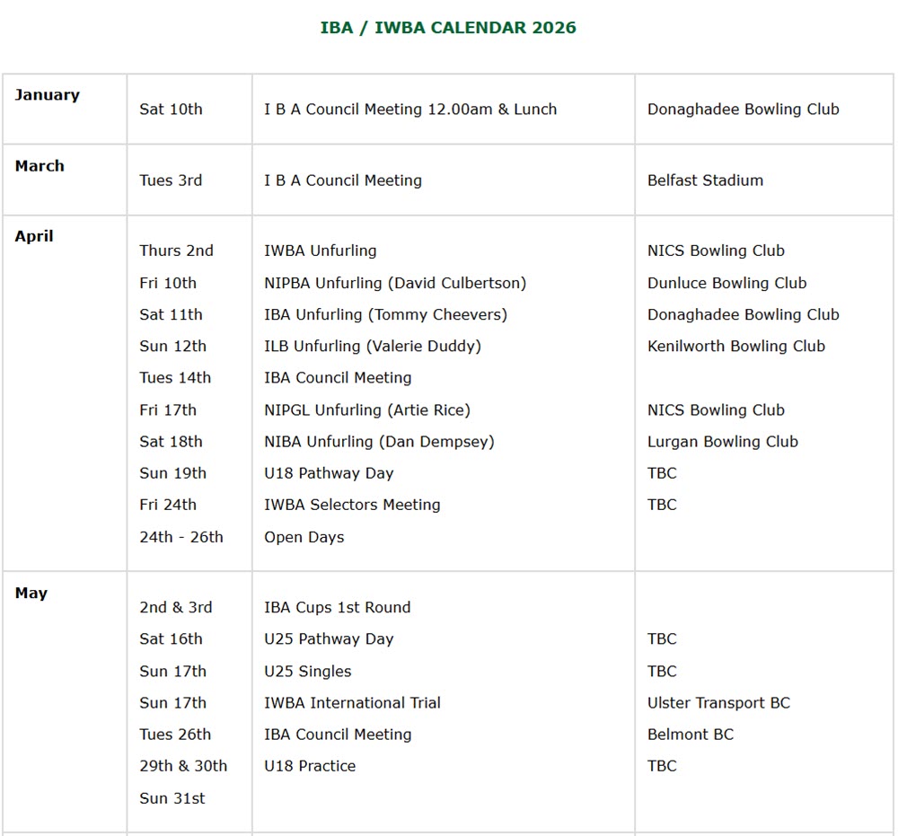IWBA Calendar 2026 Part 1