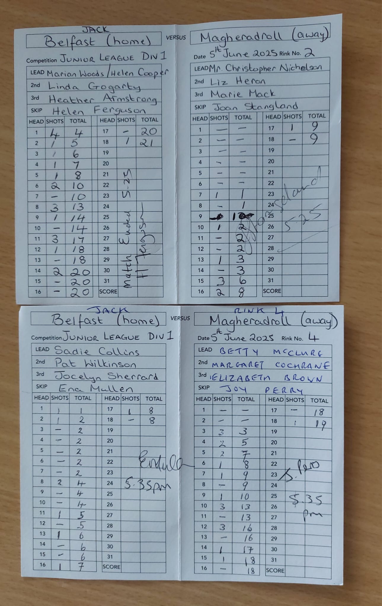 Belfast v Magherdroll 5th June 2025 1JPG