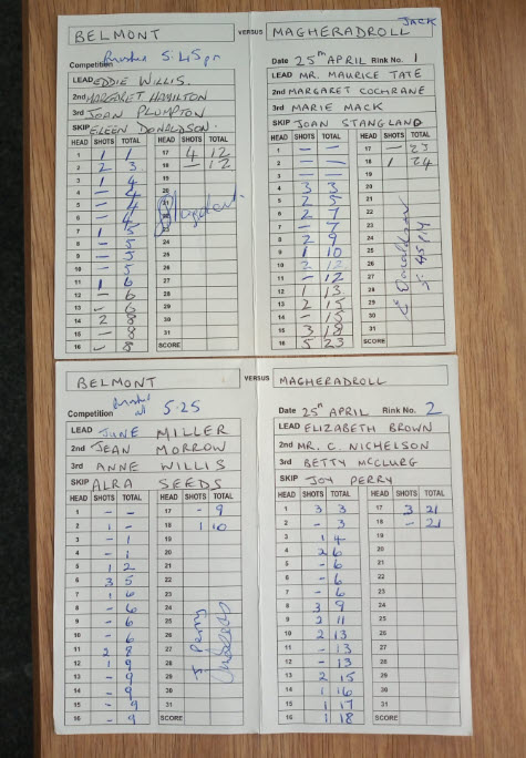 Belmont v Magheradroll 25th April 2024