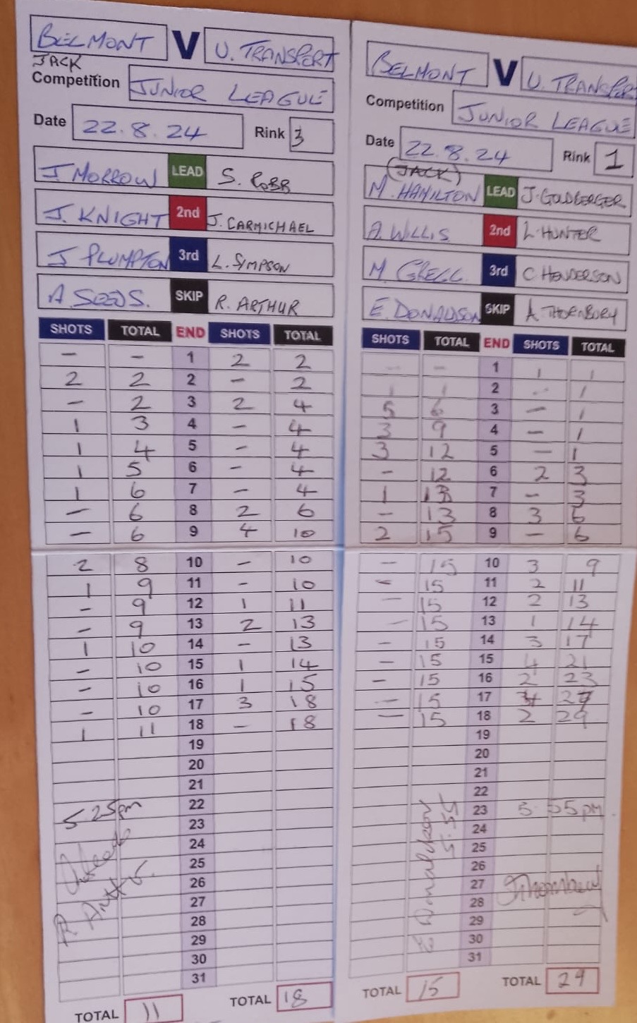 Belmont v Ulster Transport 2 22nd August 2024