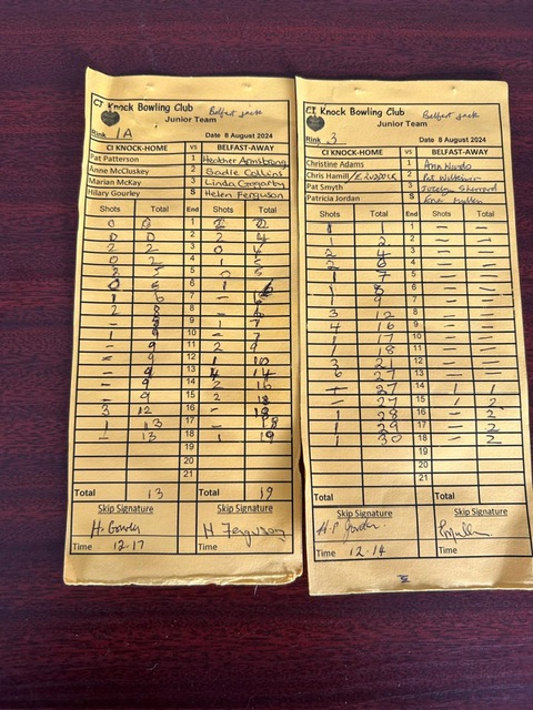 CI Knock v Belfast 8th August 2024