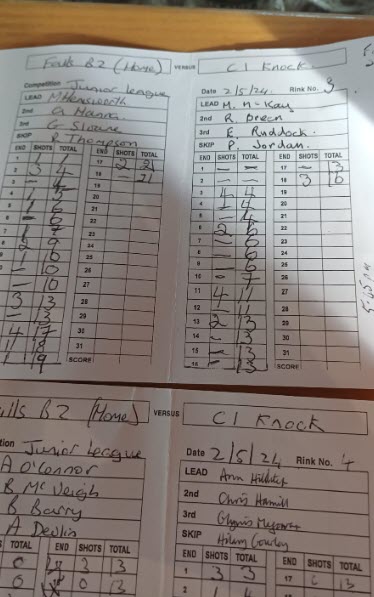 Falls J2 v CI Knock J1 2nd May 2024 Rink 1