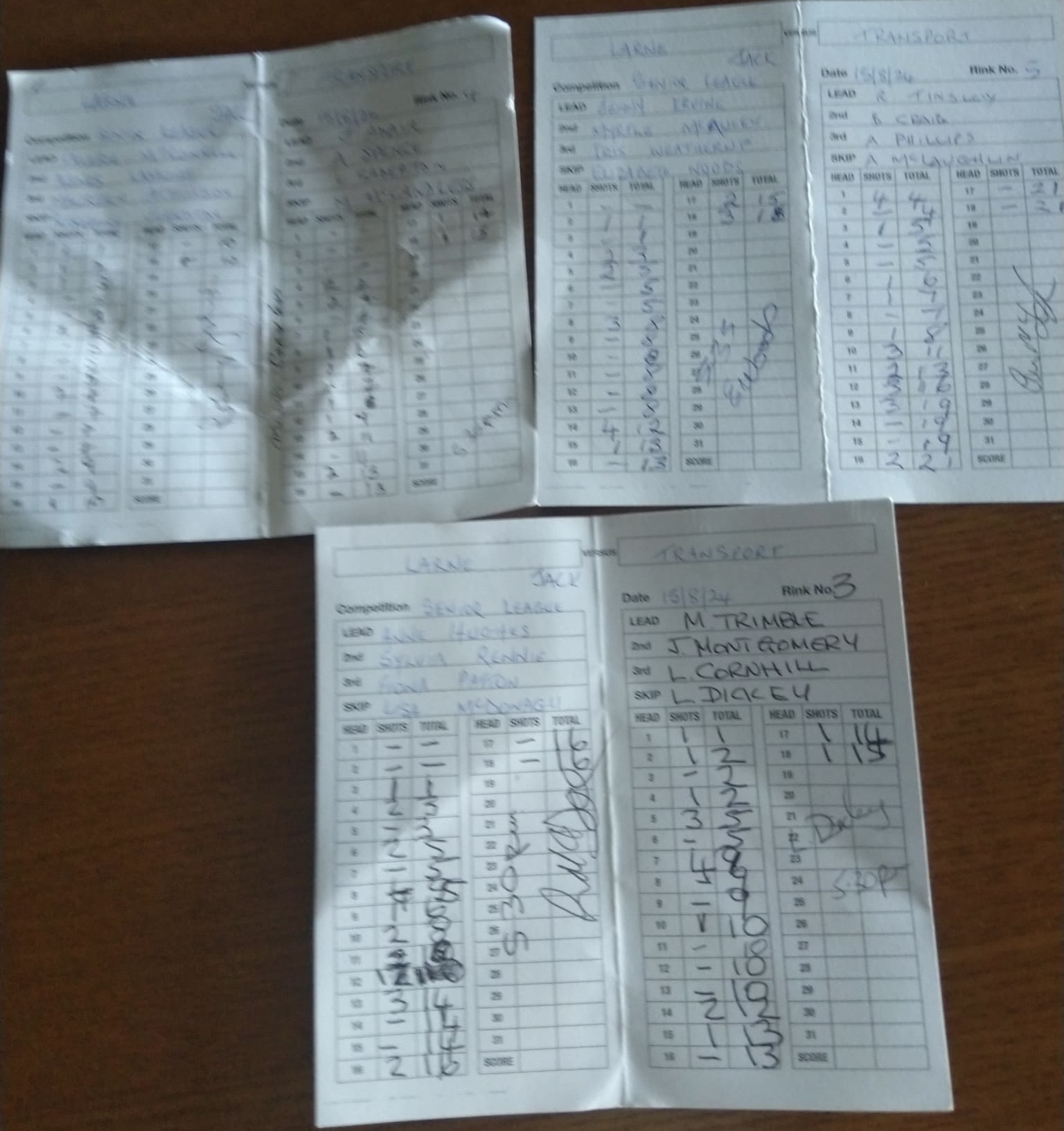 Larne S1 v Ulster Transport 1 15th August 2024