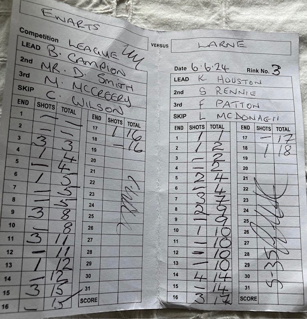 Larne v Ewarts 6th June 2024 1