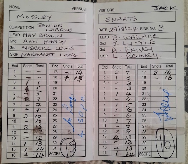 Mossley v Ewarts 29th August 2024 2