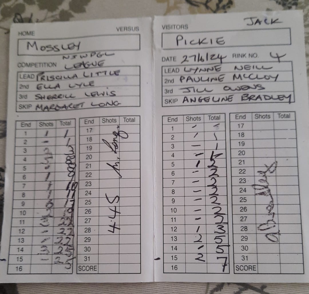 Mossley v Pickie 27th June 2024 1 