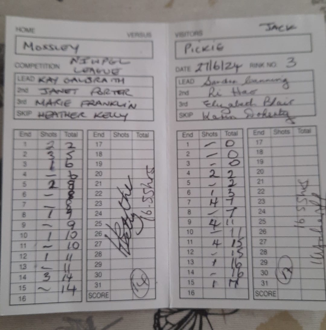 Mossley v Pickie 27th June 2024 2 