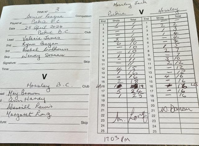 Pickie v Mossley 25th April 2024 1