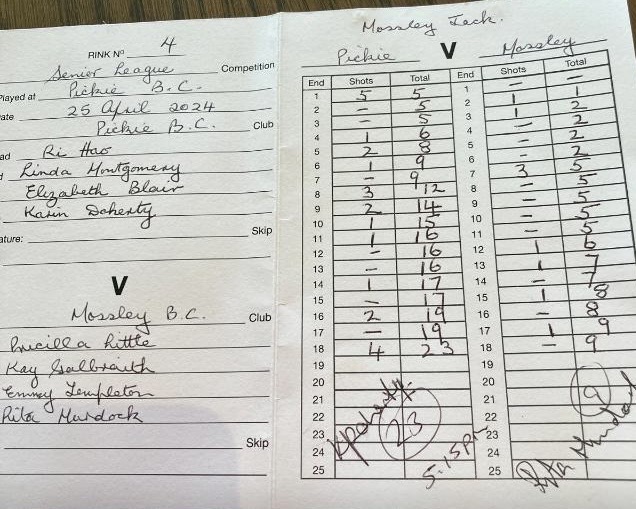 Pickie v Mossley 25th April 2024 2