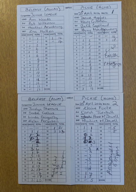 Pickie 2 v Belfast 25th April 2024
