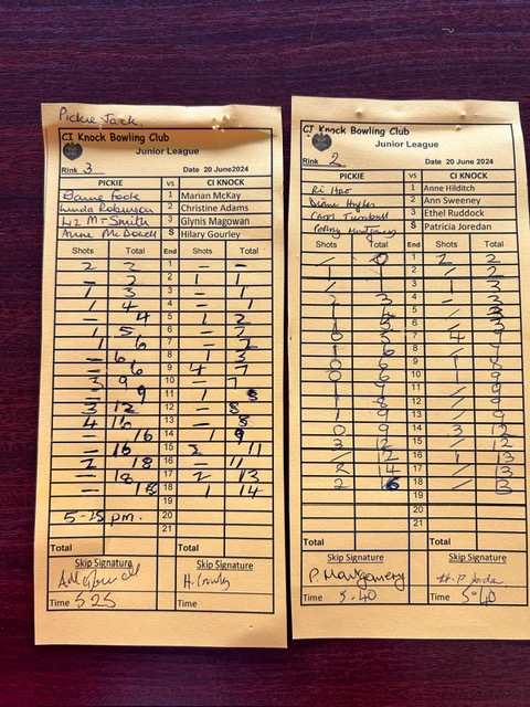 Pickie 2 v CIKnock J1 20th June 2024