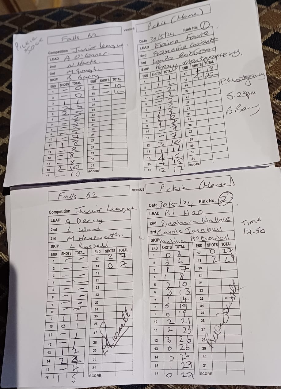 Pickie 2 v Falls J2 30th May 2024