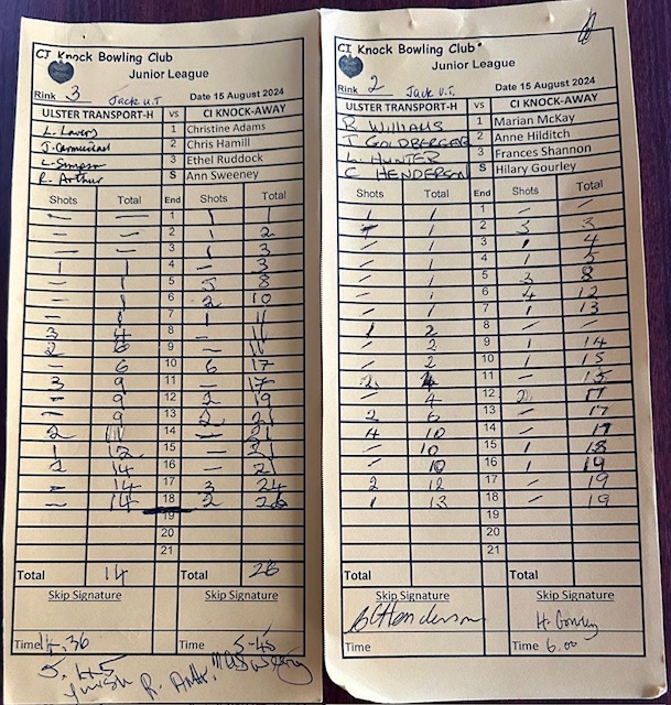 Ulster Transport 2 v CI Knock 15th August 2024 1