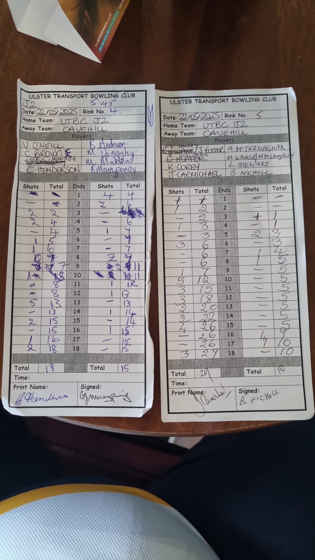 Ulster Transport v Cavehill 22nd May 2025